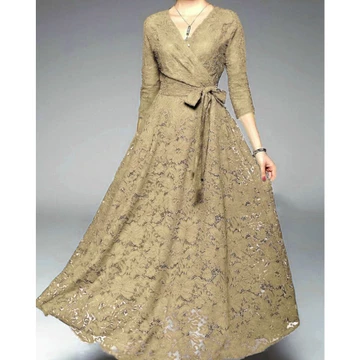 Mx Icha Brukat Import M L Xl Xxl 3Xl Mewah Dress Fashion Wanita Baju Pesta