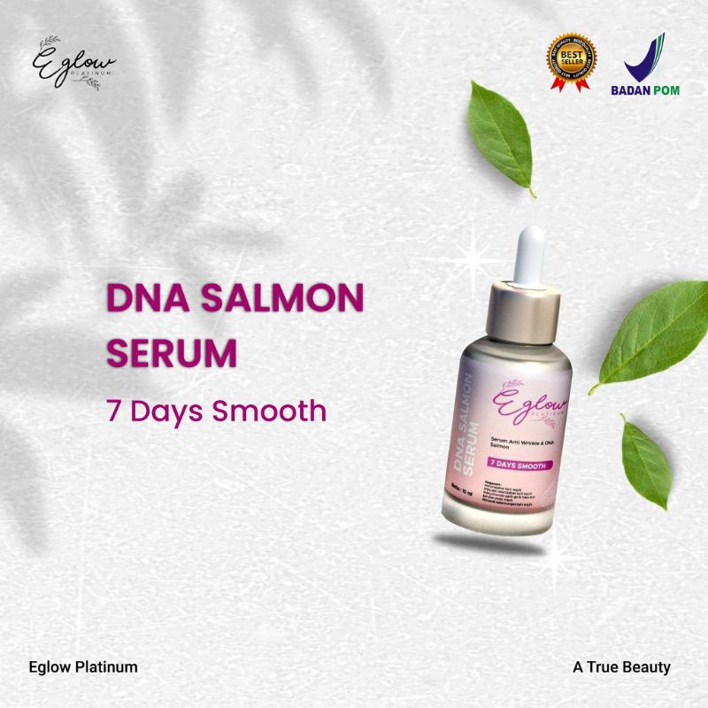 Jual EGLOW PLATINUM AGING SERUM WITH DNA SALMON | Shopee Indonesia