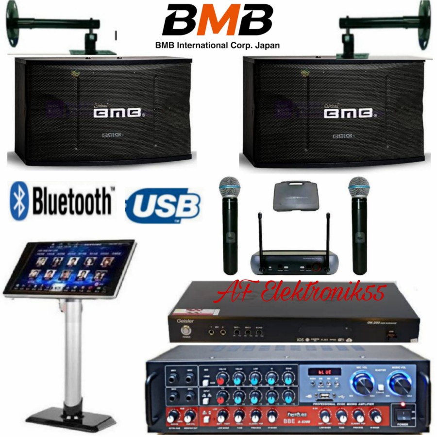 Jual Paket Sound System Karaoke Bmb Mesin Karaoke Dan Monitor