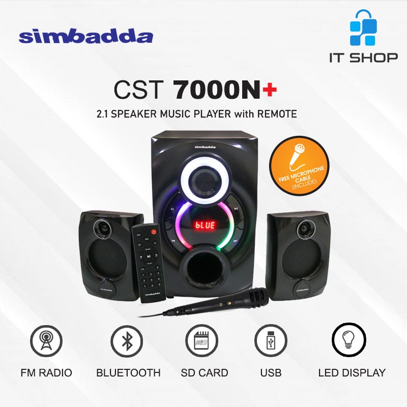 Speaker best sale simbadda shopee