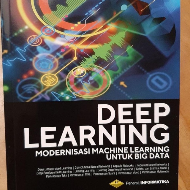 Jual Buku Deep Learning Modernisasi Machine Learning untuk Big Data ...