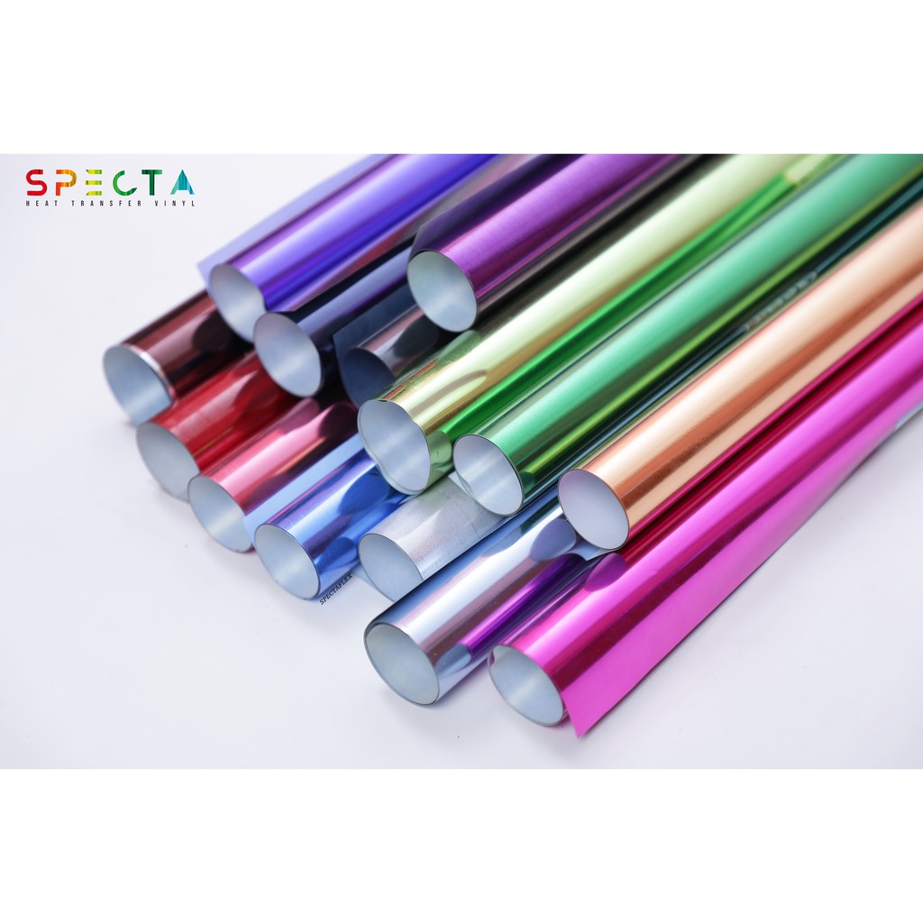 Jual SPECTAFLEX POLYFLEX KOREA PET METALLIC (FOIL) ORIGINAL HTV VINYL ...
