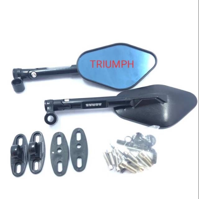 Jual Spion octagon blue mirror universal | Shopee Indonesia