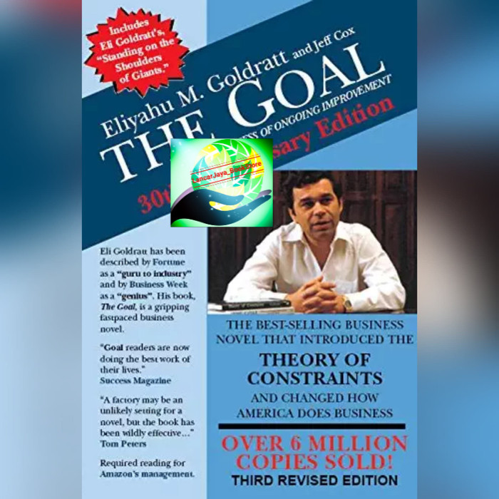 Jual buku cetak the goal a process of ongoing improvement shopee