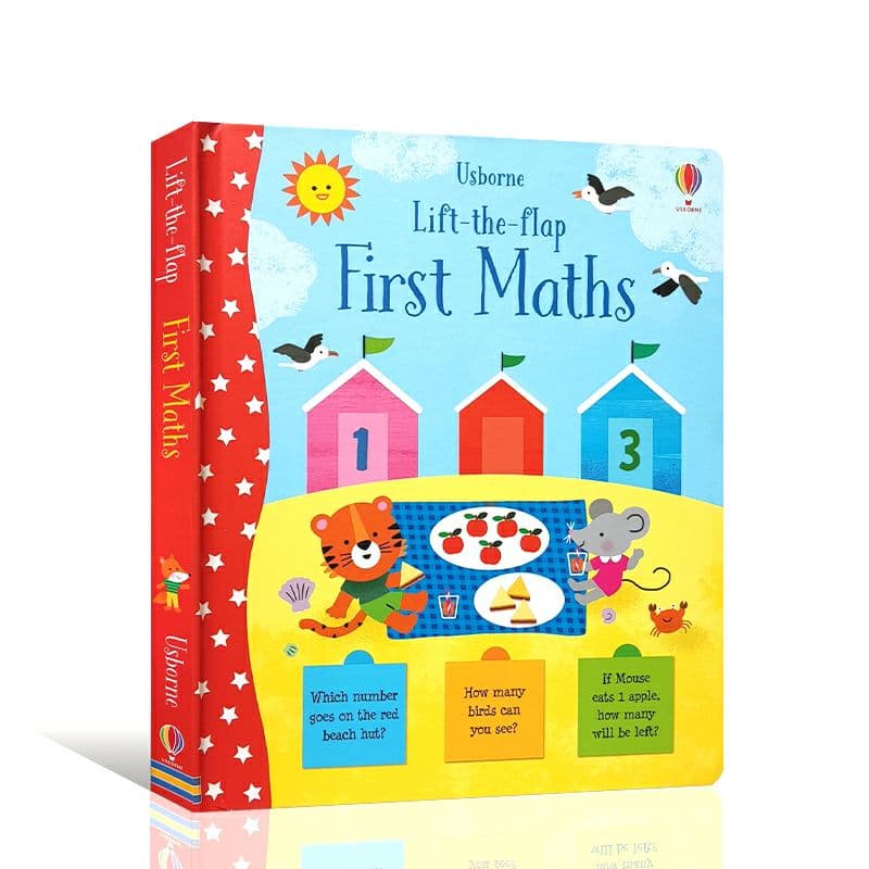 Jual [Edu] Usborne Book Lift The Flap First Math Buku Merita Anak ...