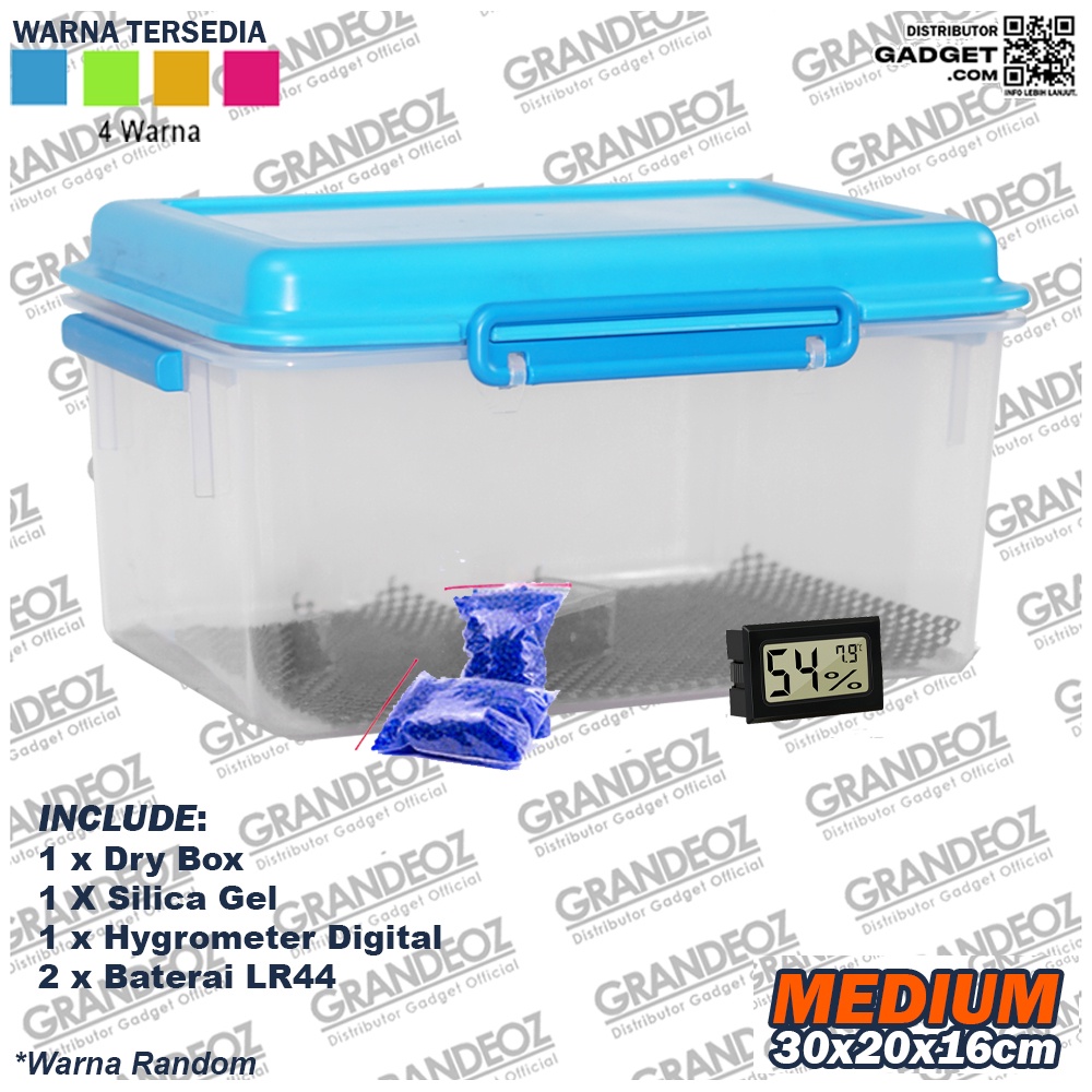 Jual PAKET SET DRY BOX MEDIUM Lengkap + Cleaning Pen Kit Drybox Kotak ...