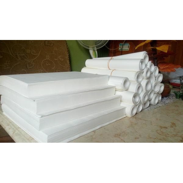 Jual Kertas Roti Putih 1 Rim/ 500 pcs Kertas Pembungkus Makanan ...