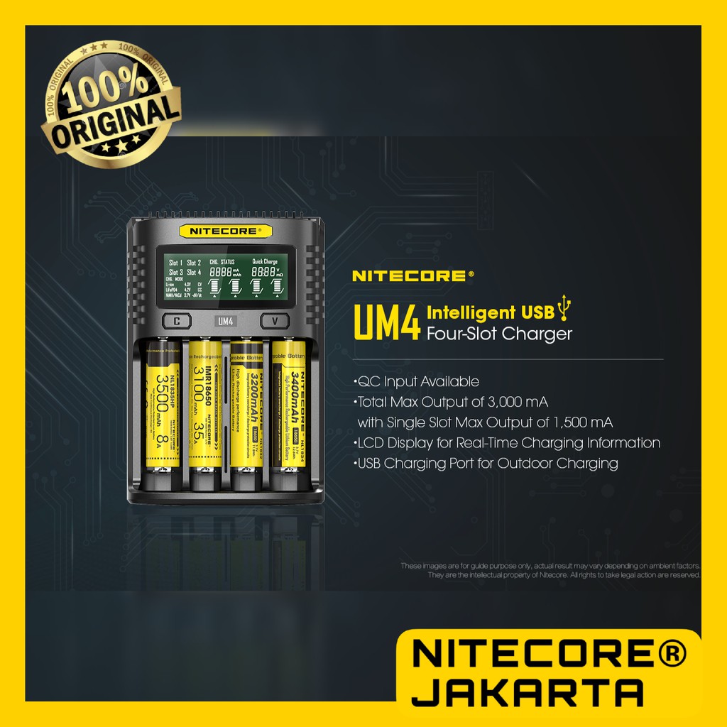 Nitecore I4 Intellicharger Caricabatterie - Foto 3