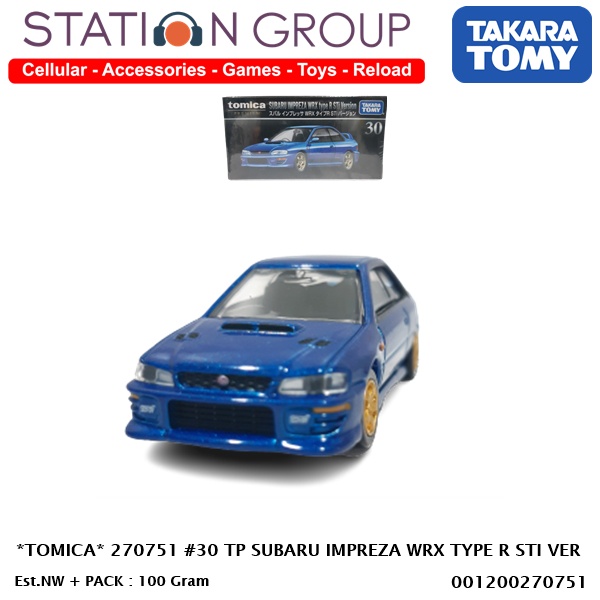 Tomica Takara Tomy – Subaru R1 Mister Donut Bleu – 1/56 (boîte Défraîchie)
