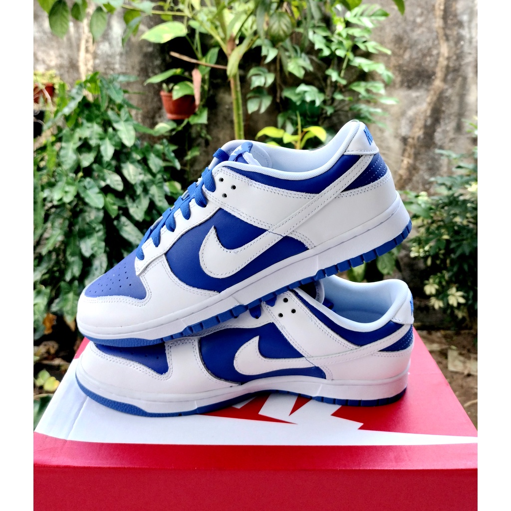 Jual Nike Dunk Low Retro Racer Blue Original | Shopee Indonesia