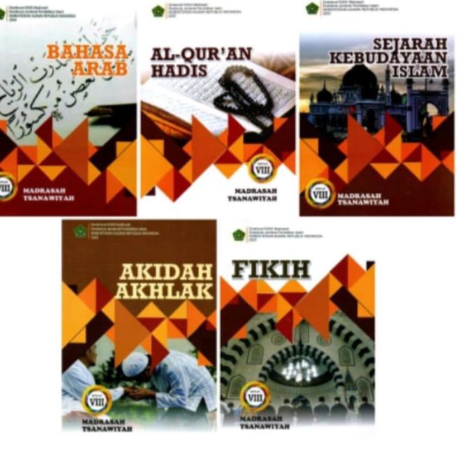 Jual YiC♫ PAKET BUKU SISWA MTS KEMENAG KELAS 8 BAHASA ARAB, SKI, AL ...