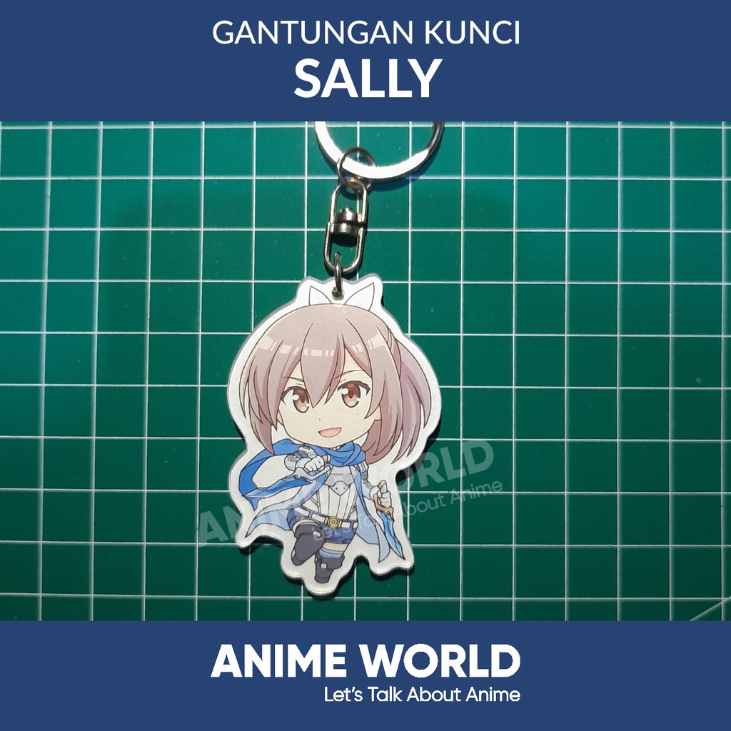 Jual Gantungan Kunci Anime - Sally - Keychain Sally Risa Shiramine ...