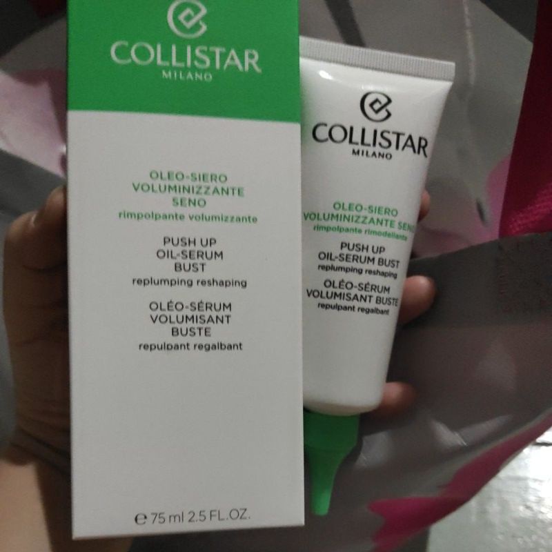 Jual Ready stock Collistar push up oil serum volumizing bust replumping ...