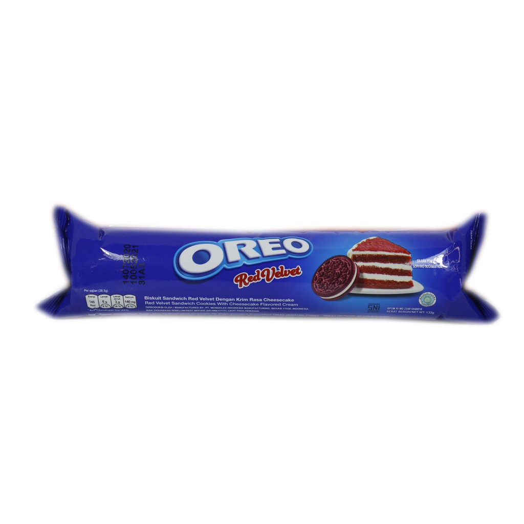 Jual OREO RED VELVET 133G | Shopee Indonesia