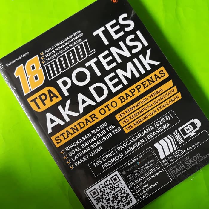 Jual 18 MODUL TES TPA POTENSI AKADEMIK STANDAR OTO BAPPENAS | Shopee ...