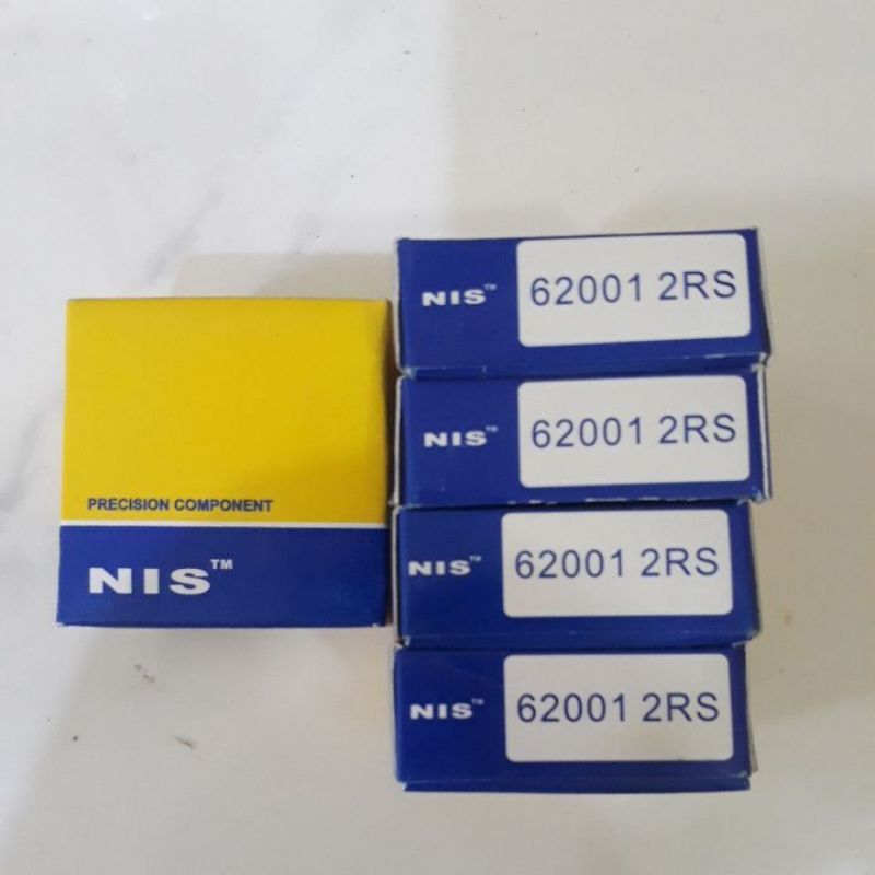 Jual bearing 62001 2rs merk NIS lisensi japan | Shopee Indonesia