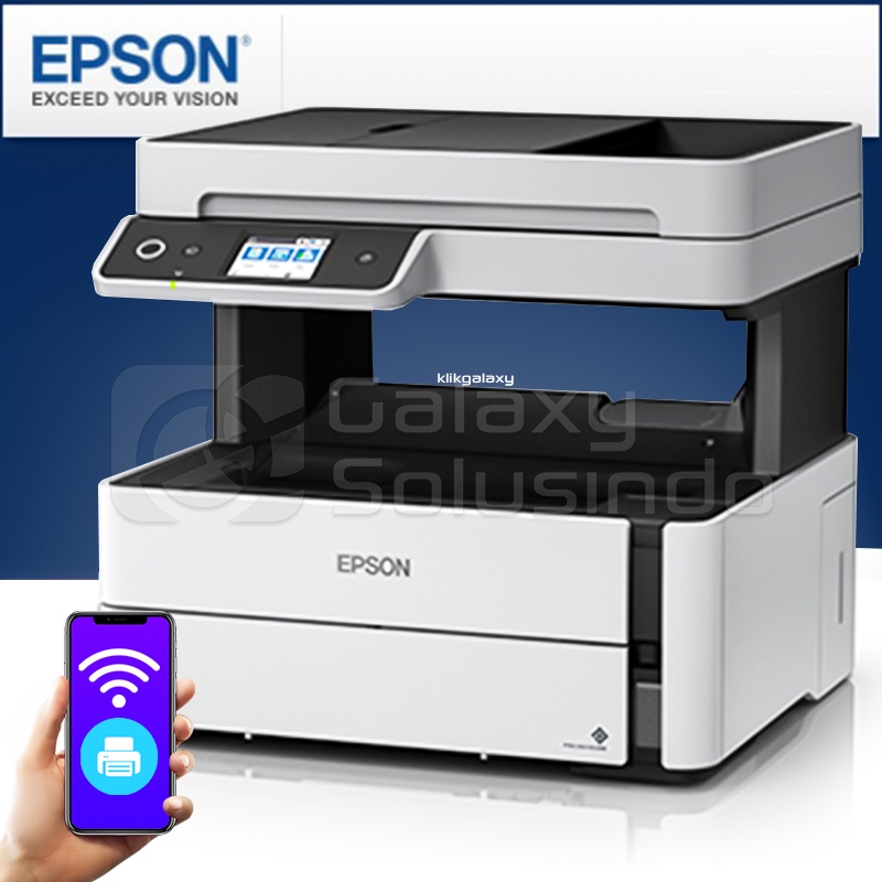 Jual Epson M3170 Wi-Fi EcoTank Monochrome All-in-One Ink Tank Printer