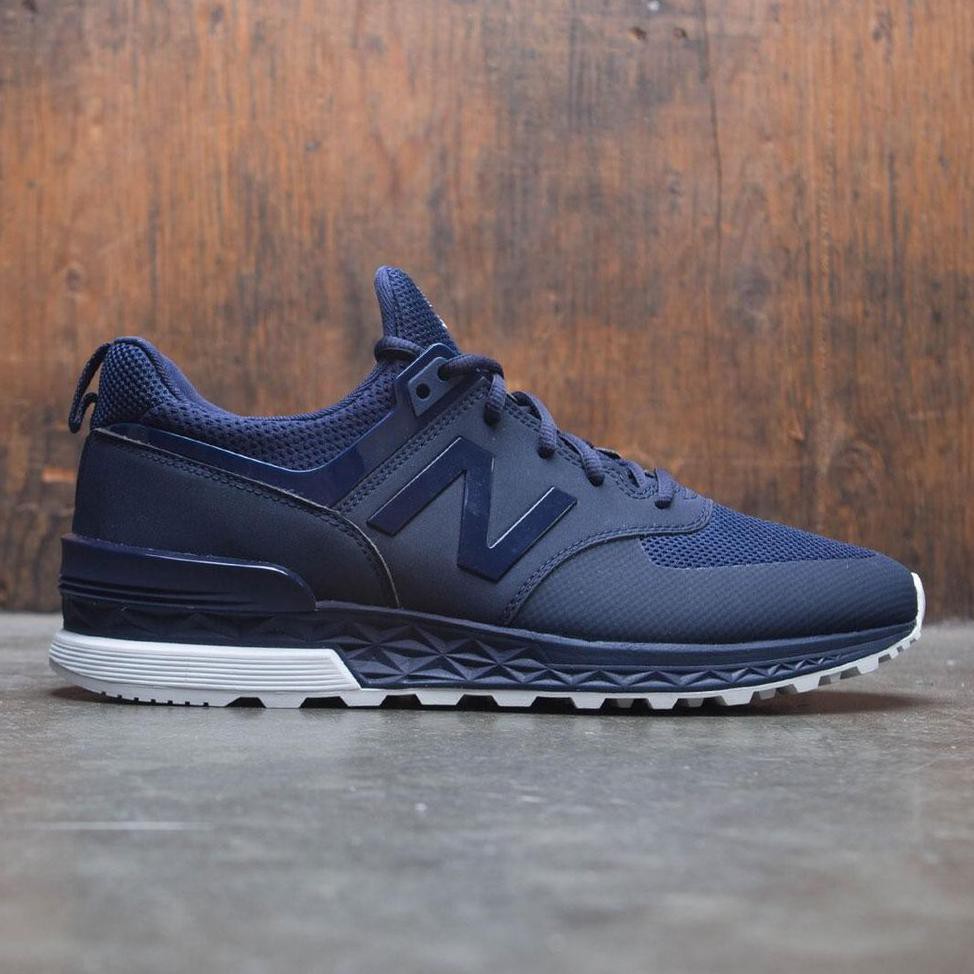 Jual TERLARIS Sepatu New Balance Nb 574 Sport Navy TERBARU