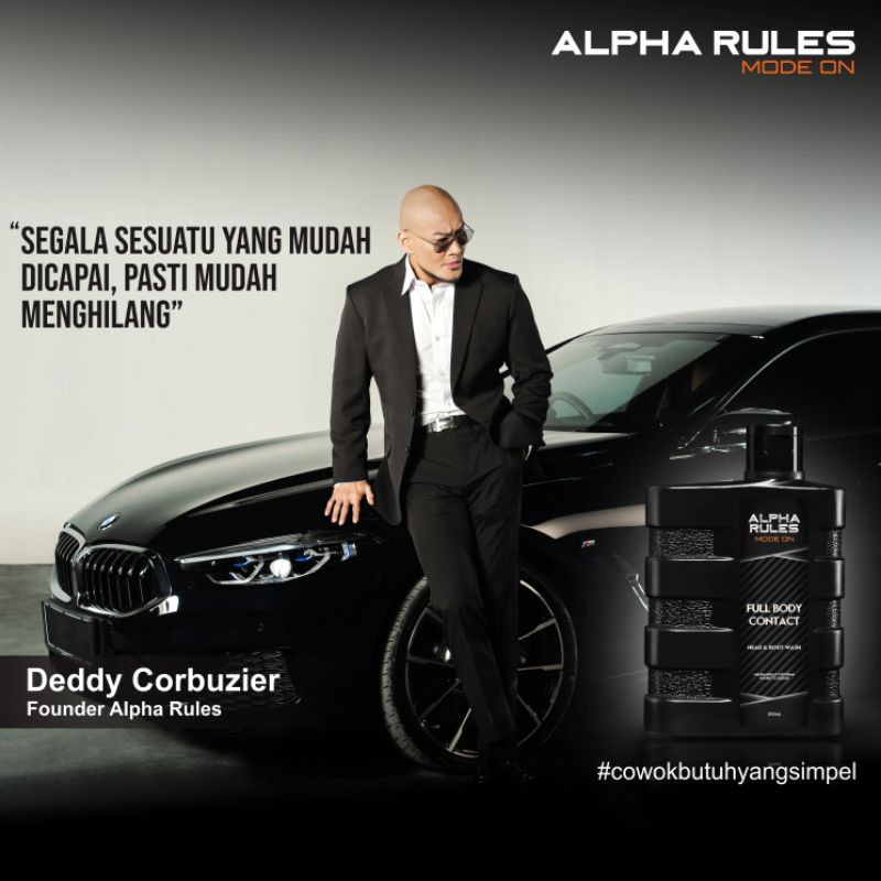Jual Alpha Rules Alpharule Full Body Contact - Body Wash & Shampoo 250 ...