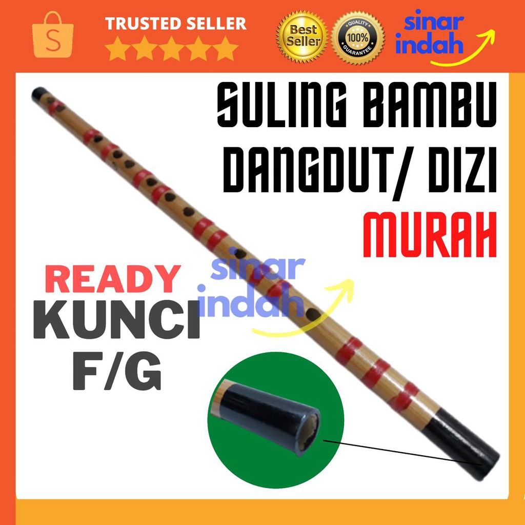 Jual Seruling Bambu Tradisional Cina Suling Chinese Dizi Bamboo Flute Murah Shopee Indonesia 6235