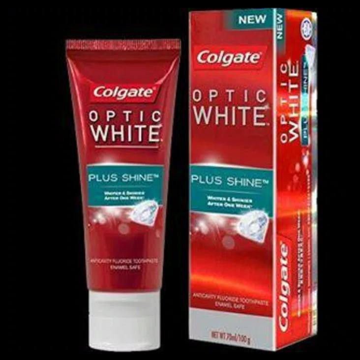 Jual Colgate Toothpaste Odol Optic White Plus Shine 100G | Shopee Indonesia