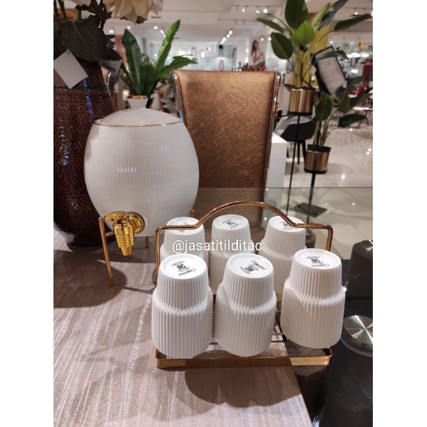 Jual INFORMA Dispenser air minum dengan gelas dan stand | Shopee Indonesia