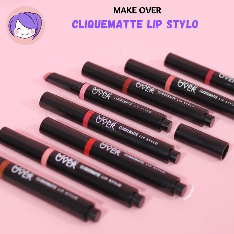 Jual Make Over Cliquematte Lip Stylo Shopee Indonesia 9706