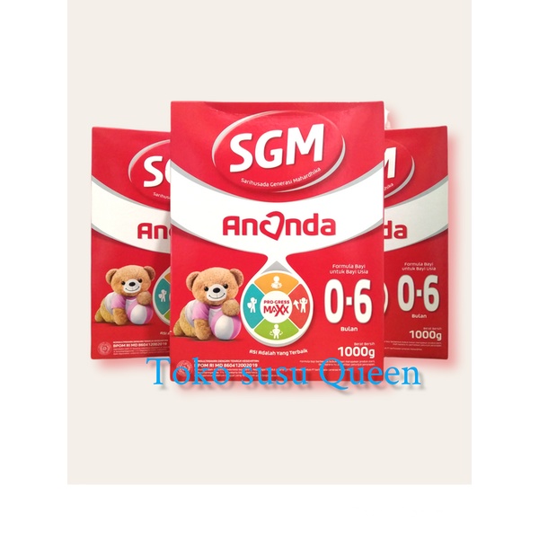 Jual SGM Ananda 1 dan 2 (1000g) | Shopee Indonesia