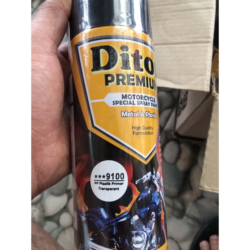 Jual Diton Premium Cat Semprot Motor 300Cc Plastik Primer Tranparan ...