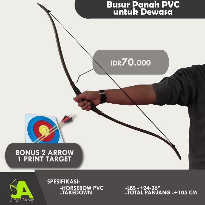 Jual Busur Panah Korean Bow PVC Takedown Murah Shopee Indonesia