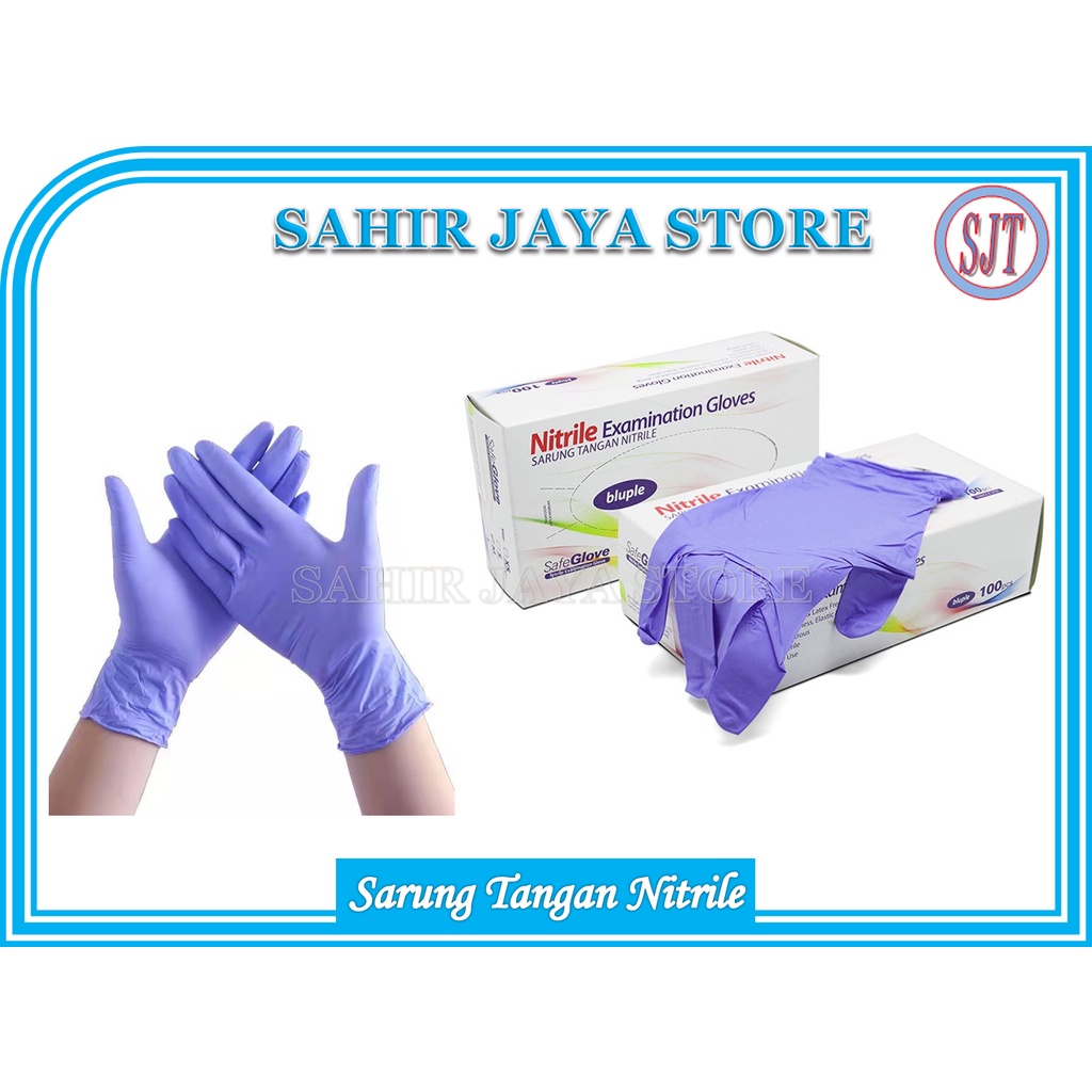 Jual Sarung Tangan Nitrile Powder Free Sarung Tangan Karet Medis