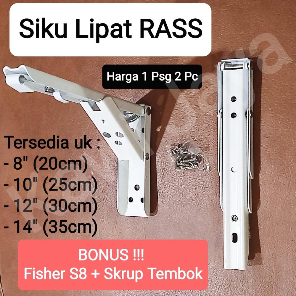 Jual SIKU LIPAT FOLD BRACKET MEJA RIAS LAPTOP RAK PORTABLE ENGSEL ...