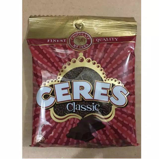 Jual Meses Ceres Classic 90gram coklat tabur roti tawar seres | Shopee ...