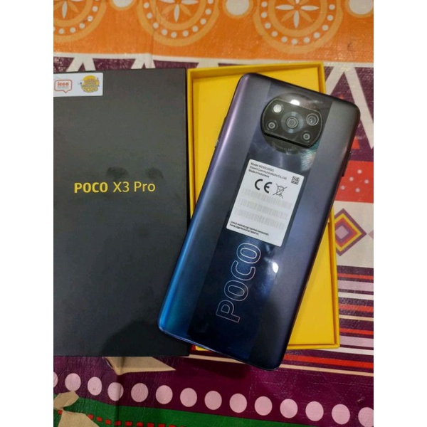 Jual Poco X3 pro Ram 8/256 fullset second original | Shopee Indonesia