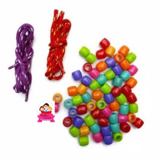 Jual Meronce manik (mainan Montessori) | Shopee Indonesia