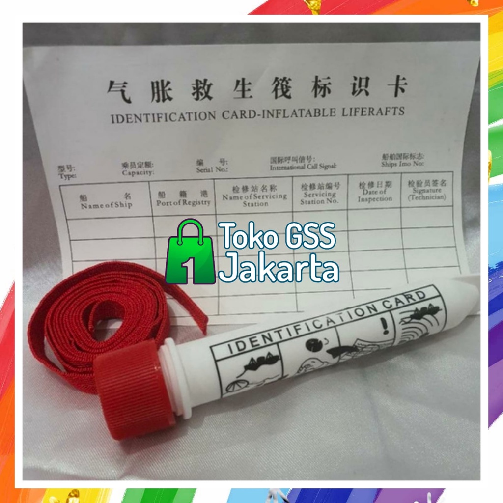 Jual Identification Card Tube Container for Liferafts | Shopee Indonesia