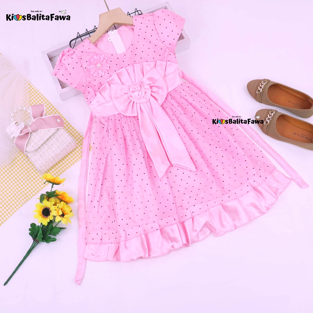 Jual Gaun Princess uk 8 9 Tahun EXPORT Quality Premium Baju Anak