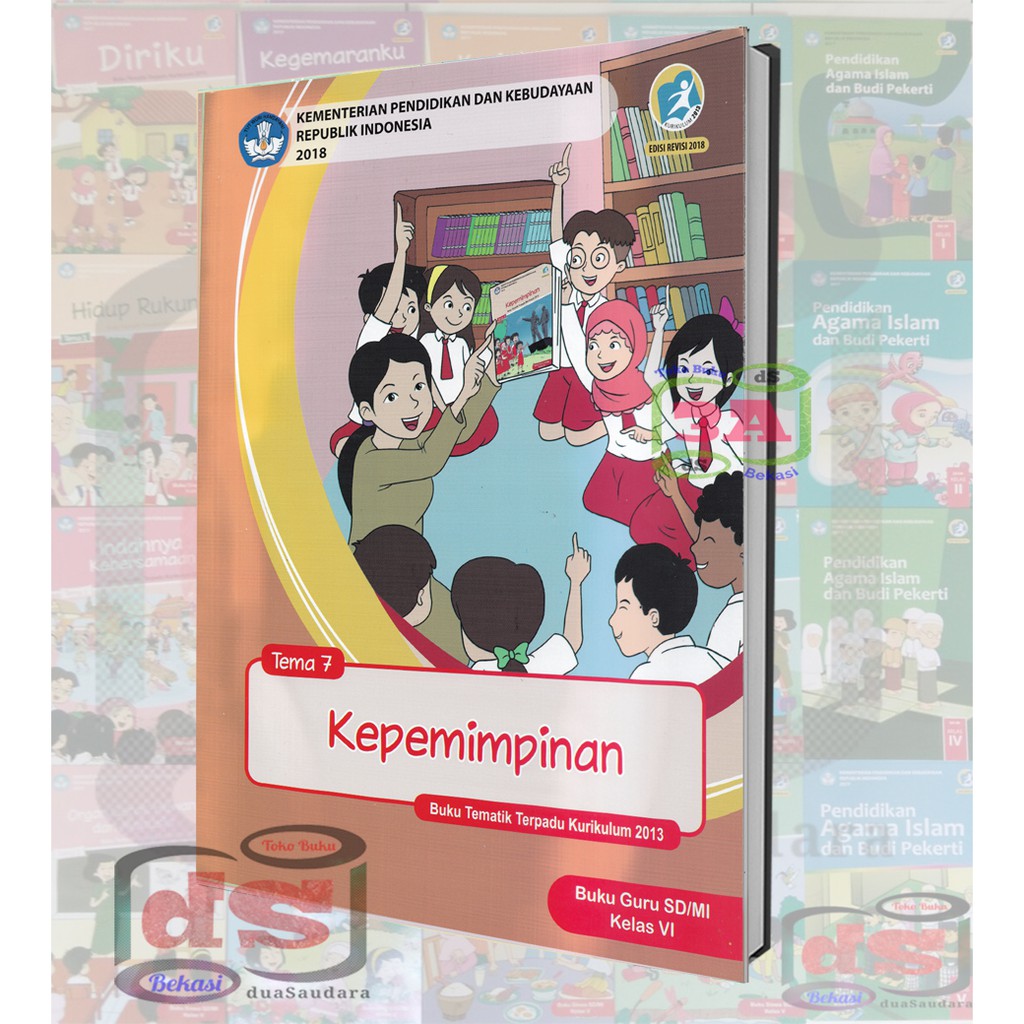 Jual Buku GURU SD Kelas 6 Tema 7 Kurikulum 2013 EDISI REVISI 2018 ...