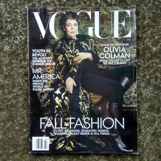 Jual Majalah Vogue Magazine October 2019 | Majalah Import | Shopee ...