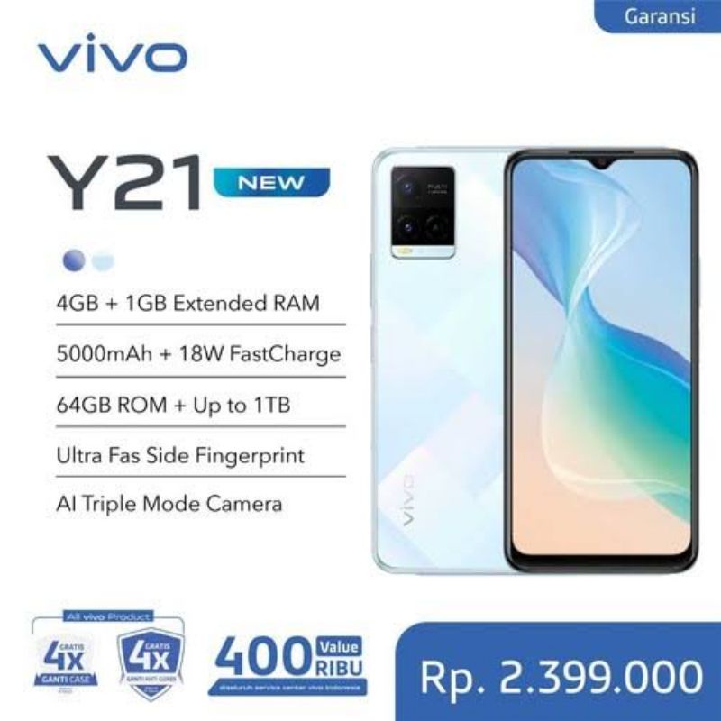 Jual VIVO Y33T / Y33s / Y21T / Y21s / Y21a / Y21 / Y15s Y01. Garansi ...