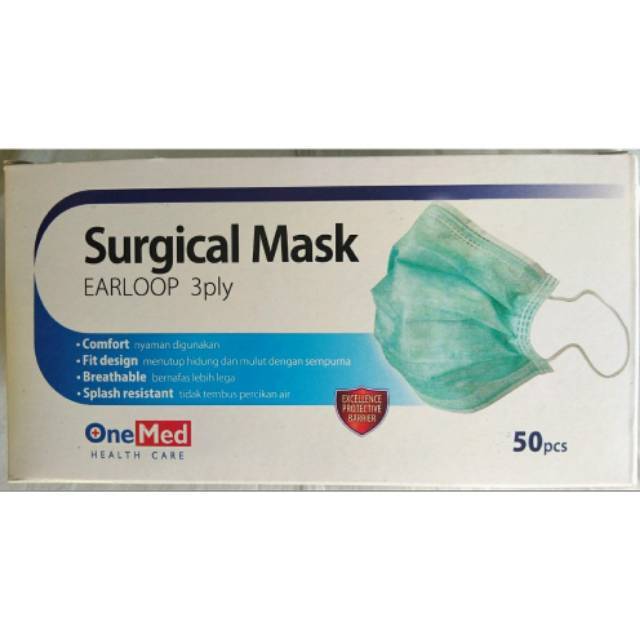 Jual Masker Onemed surgical mask (Earloop) | Shopee Indonesia