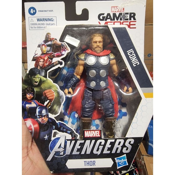 Hasbro Marvel Figura Thor 15 Cm – Gamerverse Avengers – Action Figure Da Collezione