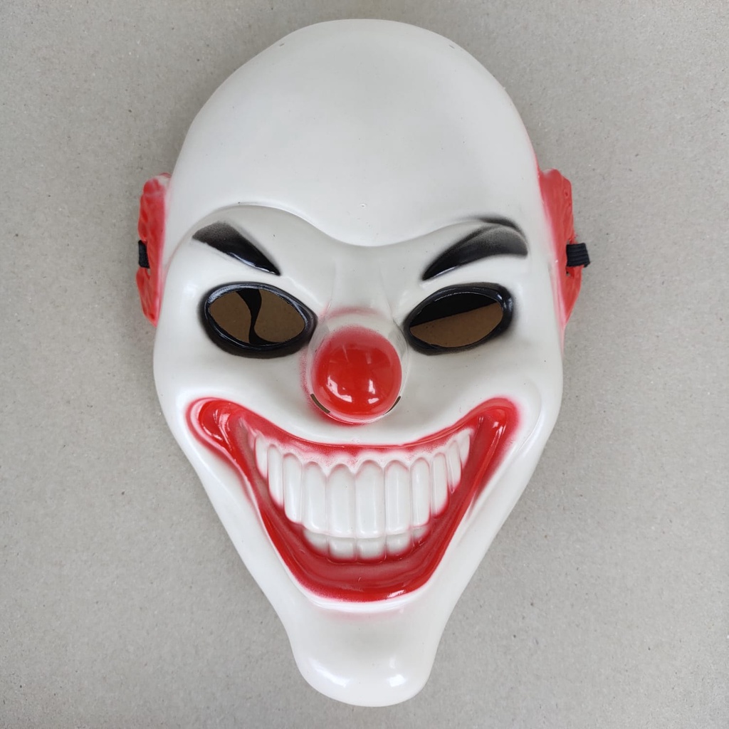 Jual Topeng Halloween Badut Joker Besar - Scary Clown | Shopee Indonesia