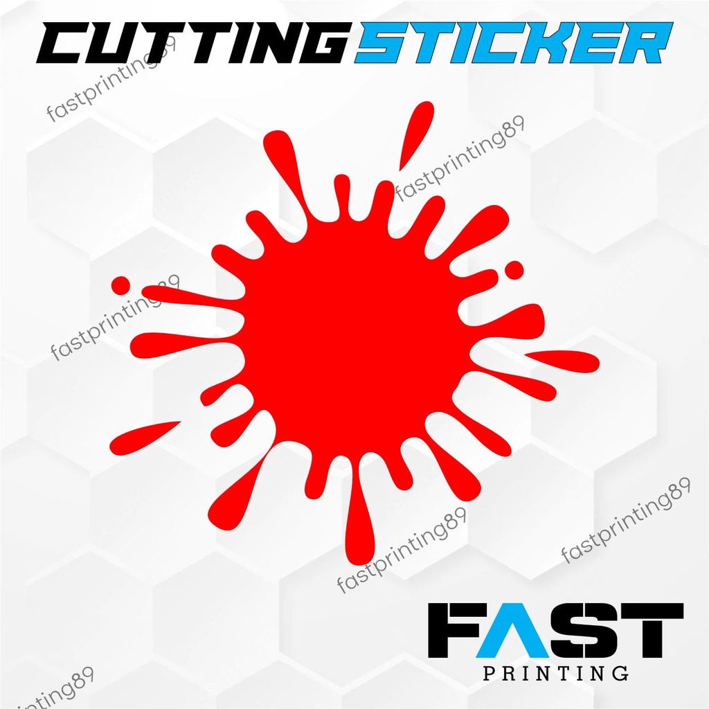 Jual CUTTING STICKER MUNCRAT SPLASH CROT l STIKER MOBIL MOTOR KEREN 