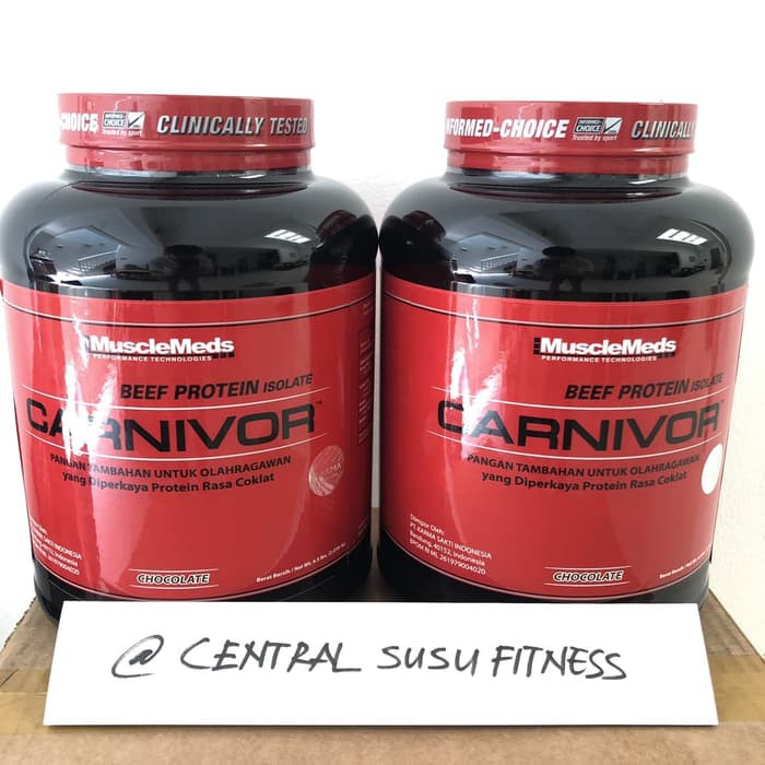 Jual Musclemeds Carnivor Whey Beef Protein Isolate 4 6lbs Shopee Indonesia