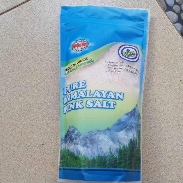 Jual Himalayan pink salt eat to live (500gr) Shopee Indonesia