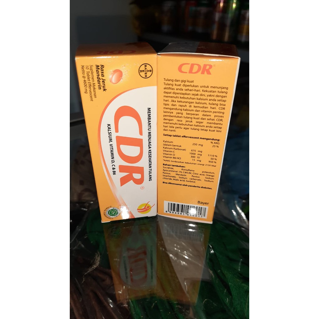 Jual CDR rasa jeruk 10 tablet | Shopee Indonesia