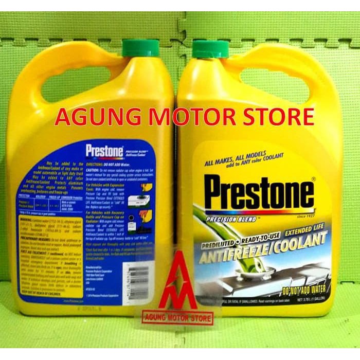 Jual Air Radiator / Coolant PRESTONE Hijau (3,78L) Shopee Indonesia