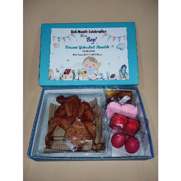 Jual Hampers manyue bingkisan satu bulan bayi manyue hamper ulang tahun ...