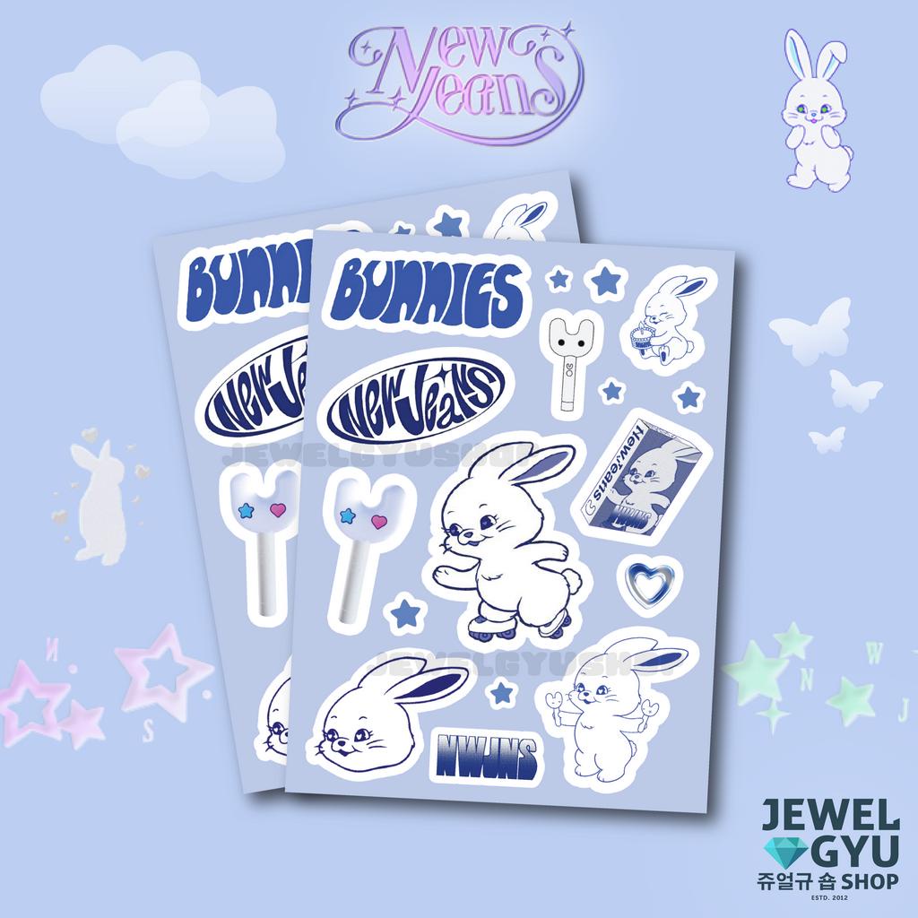 Jual New Jeans Sticker / Stiker Newjeans Bunny KPOP Shopee Indonesia